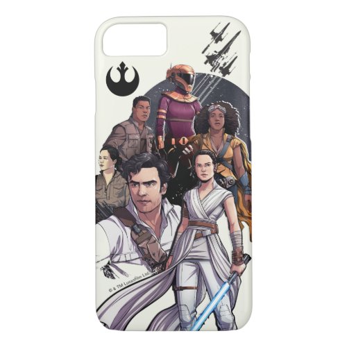 The Resistance Fighters Illustration iPhone 87 Case