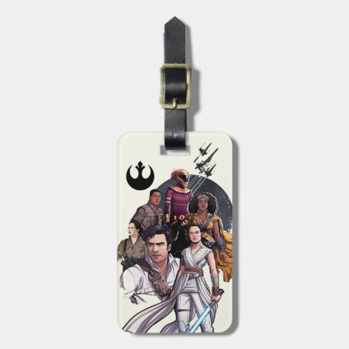 The Resistance Fighters Illustration Luggage Tag