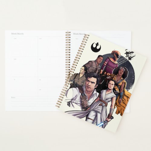 The Resistance Fighters Illustration Planner