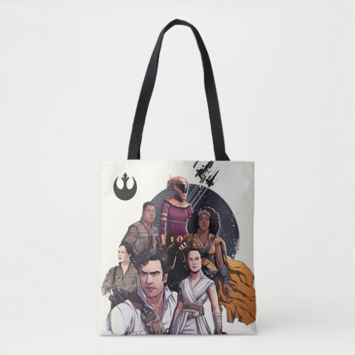 The Resistance Fighters Illustration Tote Bag