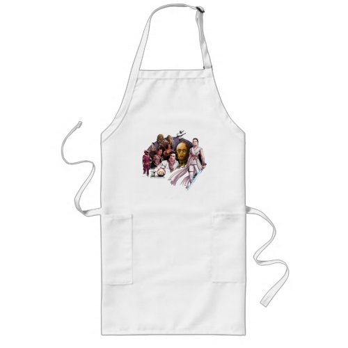 The Resistance Illustrated Collage Long Apron