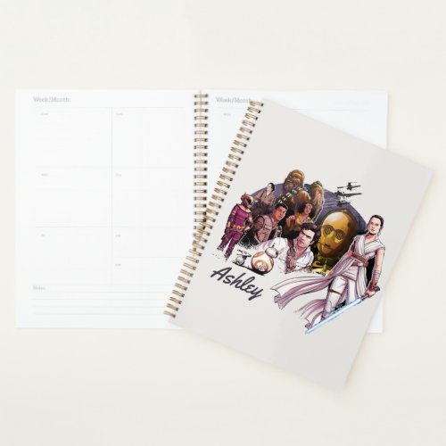 The Resistance Illustrated Collage Planner