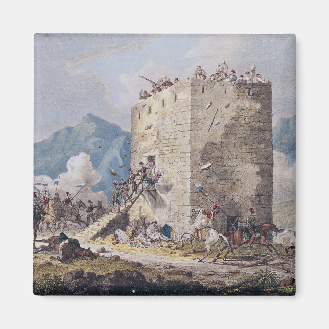 The Resistance of Forty Greek Rebels Magnet (Front)