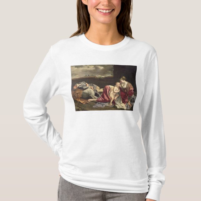 The Rest on the Flight into Egypt, 1628 T-Shirt (Front)