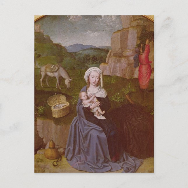 The Rest on the Flight into Egypt Postcard (Front)