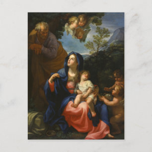The Rest on the Flight into Egypt Postcard