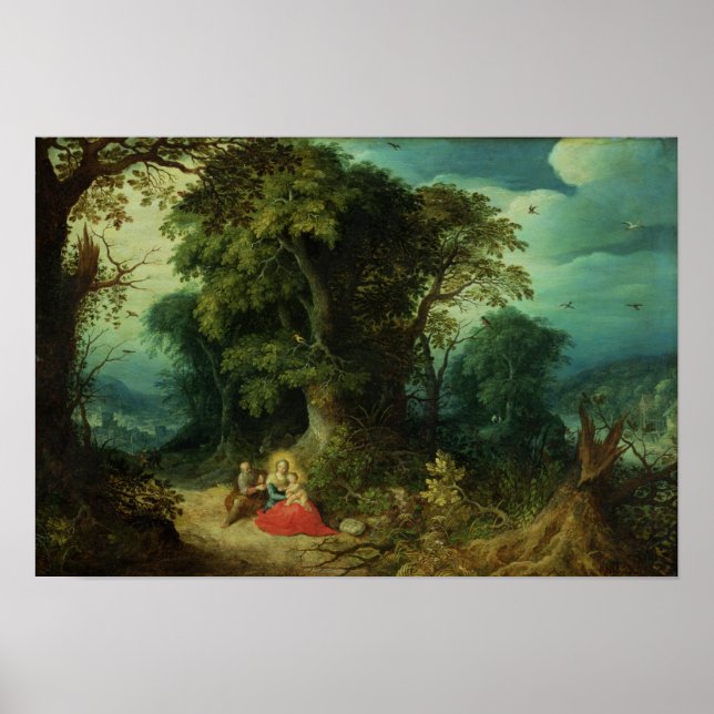 The Rest on the Flight into Egypt Poster (Front)