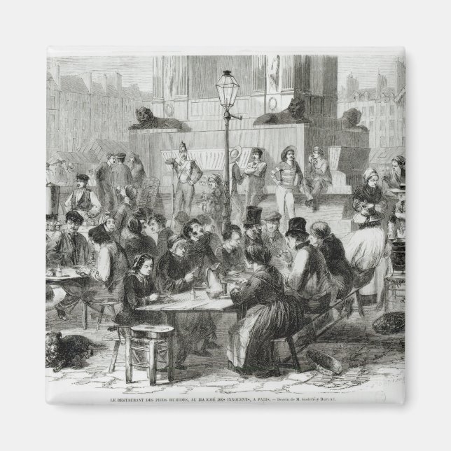 The Restaurant of wet feet Magnet (Front)