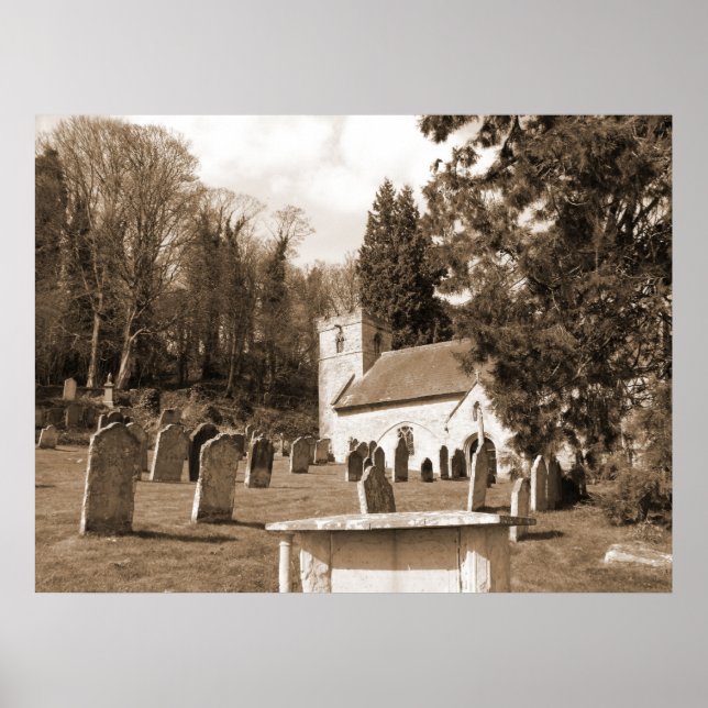 The Resting Place Churchyard Scotland Poster (Front)