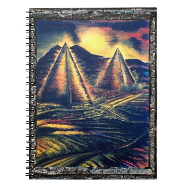 The Resting Place, Pyramids Notebook (Front)