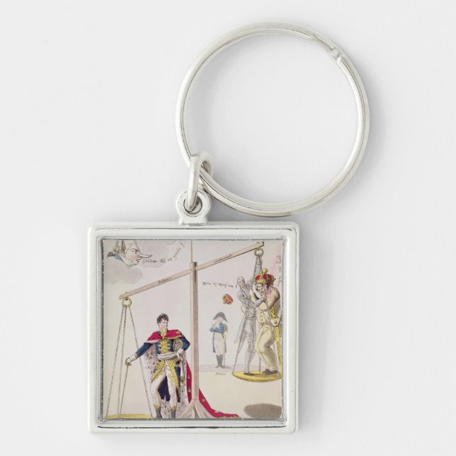 The Result of the Day of the Three Emperors Keychain (Front)