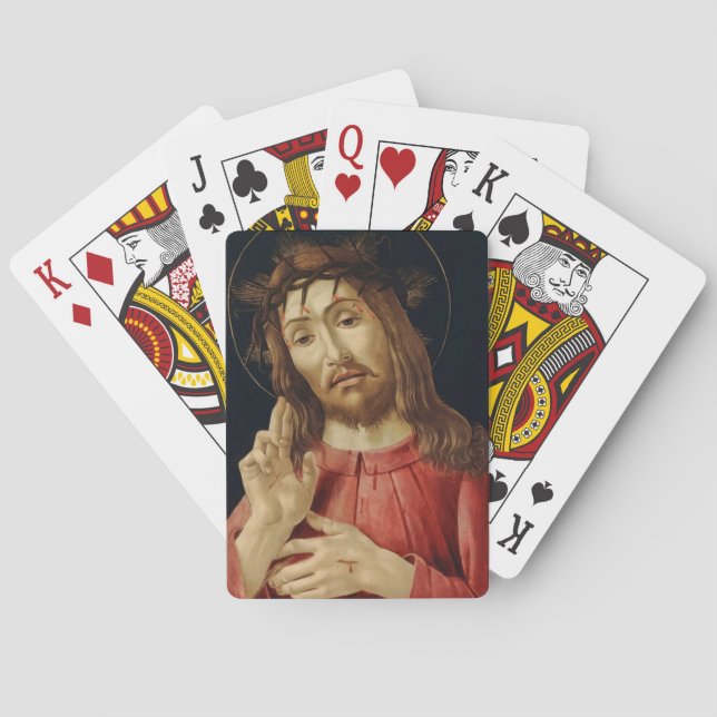 The Resurrected Christ Poker Cards (Back)