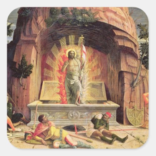 The Resurrection 2 Square Sticker