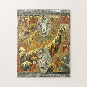 The Resurrection and the Descent Orthodox Icon     Jigsaw Puzzle
