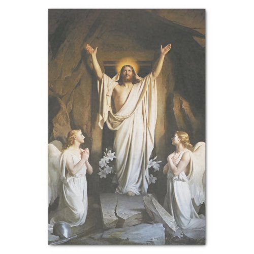 The Resurrection by Carl Bloch Religious Art Tissue Paper