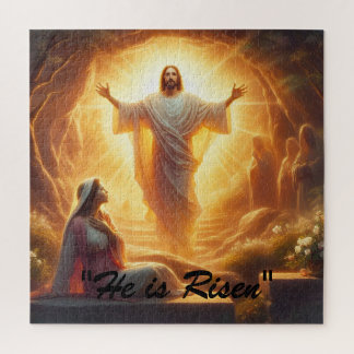 The Resurrection Light: Jesus Christ Rises Jigsaw Puzzle