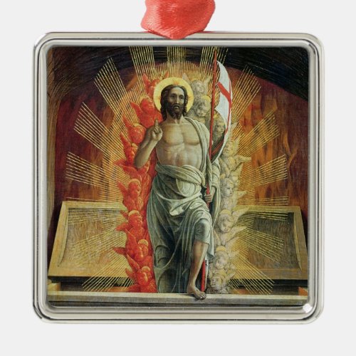 The Resurrection Metal Ornament