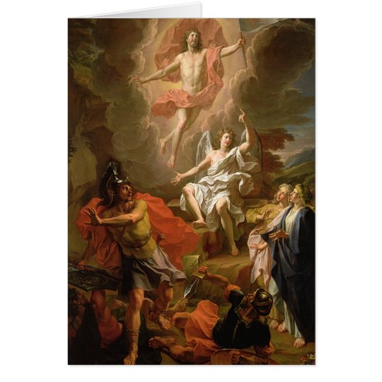 The Resurrection of Christ, 1700 Card