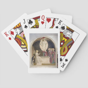 The Resurrection of Christ and the Pious Women at Poker Cards