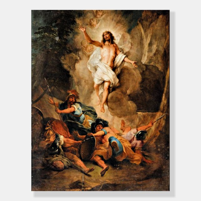 The Resurrection of Christ, fine art painting Foam Board (Front)