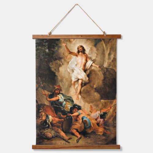 The Resurrection of Christ fine art painting Hanging Tapestry