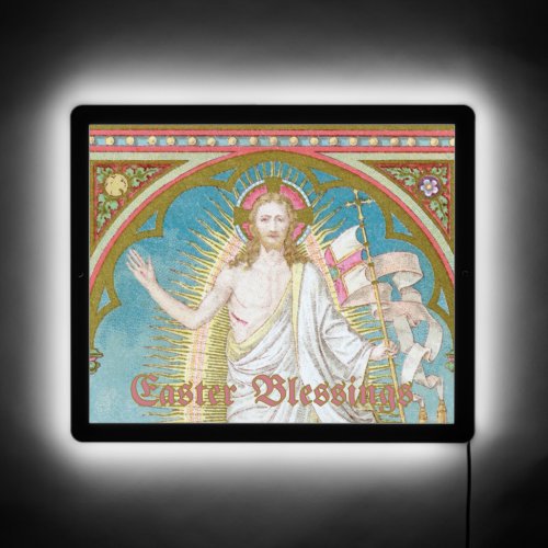 The Resurrection of Christ Jesus Detail SAU 041 LED Sign