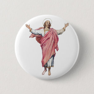 The Resurrection of Christ Sacred Masterpiece Button