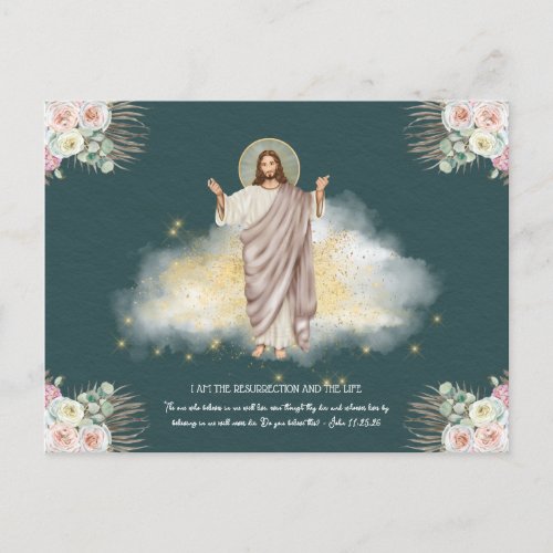 The Resurrection of Jesus Christ _ Easter Postcard