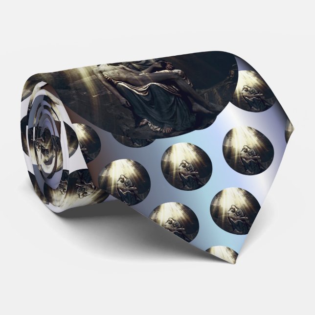 The Resurrection of Jesus Christ Neck Tie (Rolled)