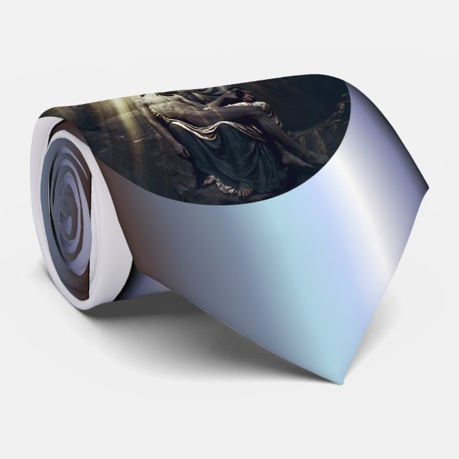 The Resurrection of Jesus Christ Neck Tie (Rolled)