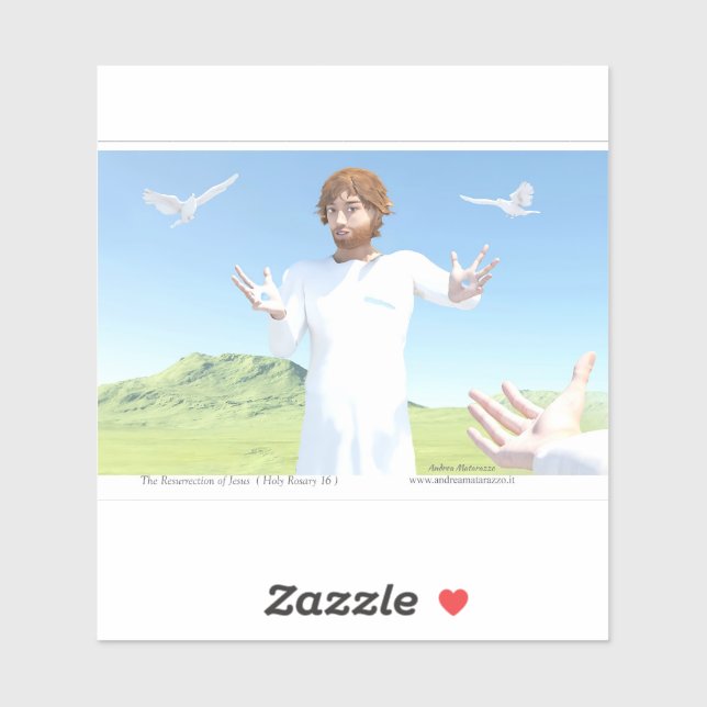The Resurrection of Jesus Sticker (Sheet)