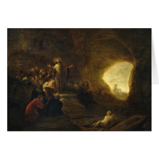 The Resurrection of Lazarus 2 Cards (Front Horizontal)