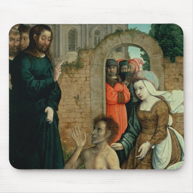 The Resurrection of Lazarus Mouse Pad (Front)