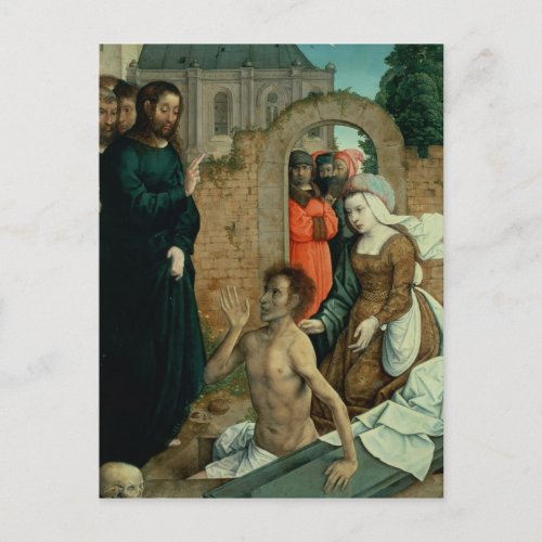 The Resurrection of Lazarus Postcard