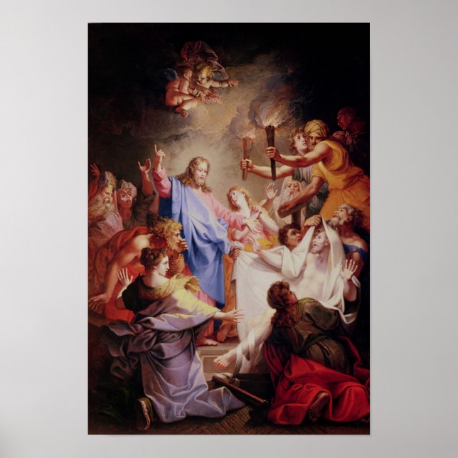 The Resurrection of Lazarus Poster (Front)