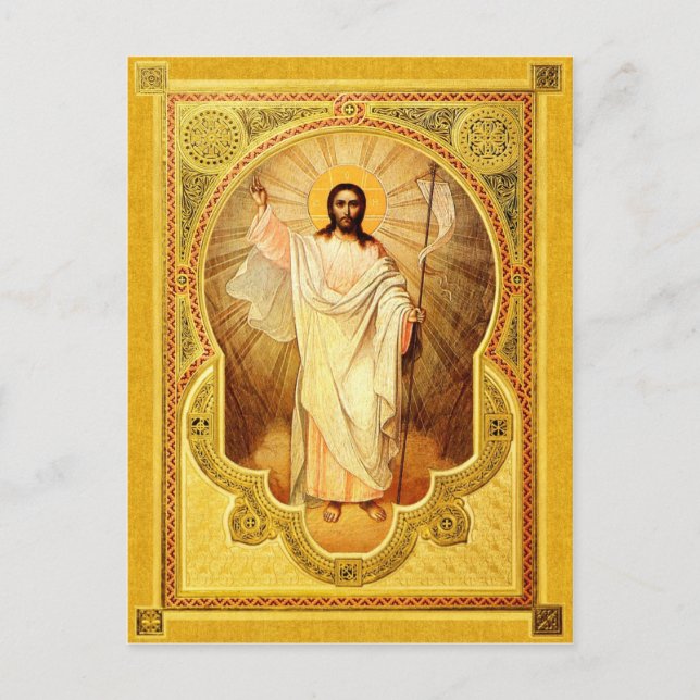 The Resurrection of Our Lord – Icon card (Front)