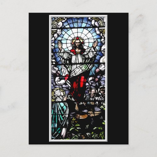 The Resurrection of our Lord Stained Glass Postcard