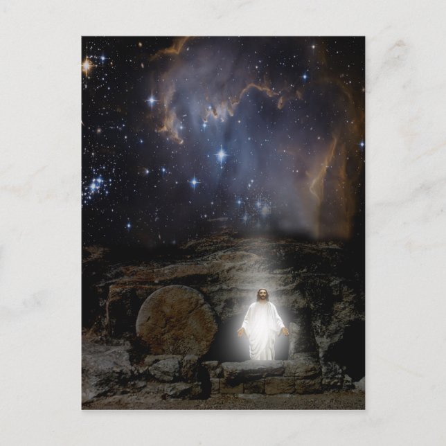 THE RESURRECTION OF THE LORD. POSTCARD (Front)