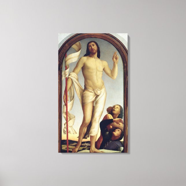The Resurrection (panel) Canvas Print (Front)