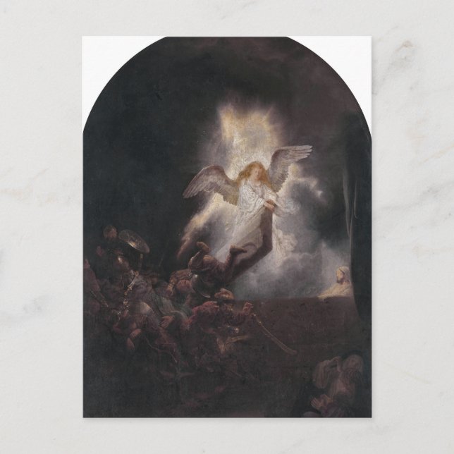 The Resurrection, Passion Cycle by Rembrandt Postc Postcard (Front)