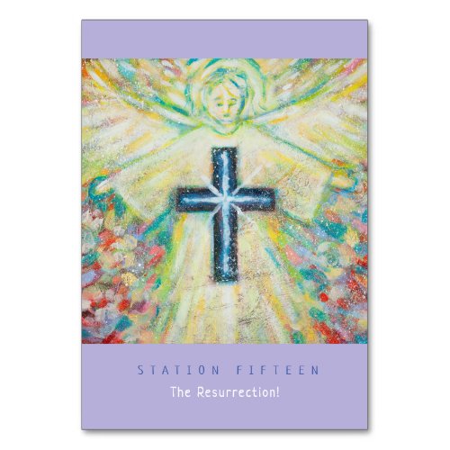 The Resurrection Prayer Card