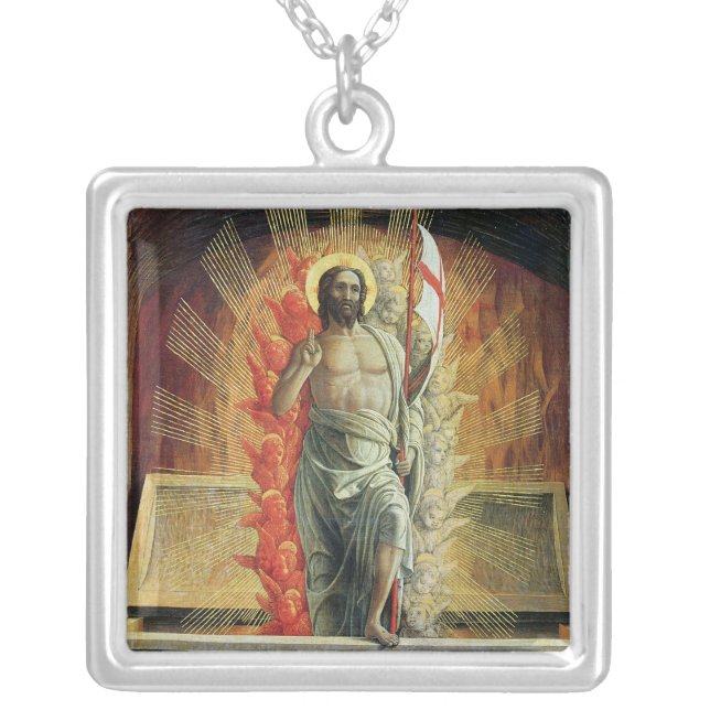 The Resurrection Silver Plated Necklace (Front)