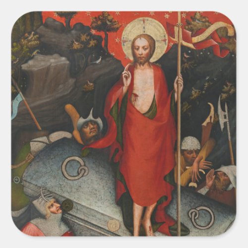 The Resurrection Square Sticker