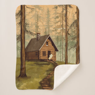 The Retreat Sherpa Blanket