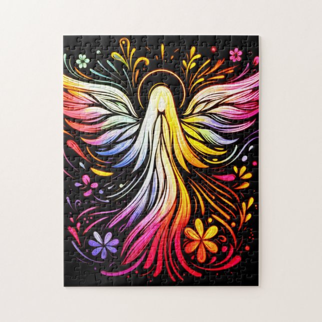 The Retro Angel Posters for Adults Jigsaw Puzzle (Vertical)