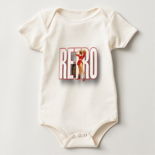 The RETRO Brand Baby Bodysuit
