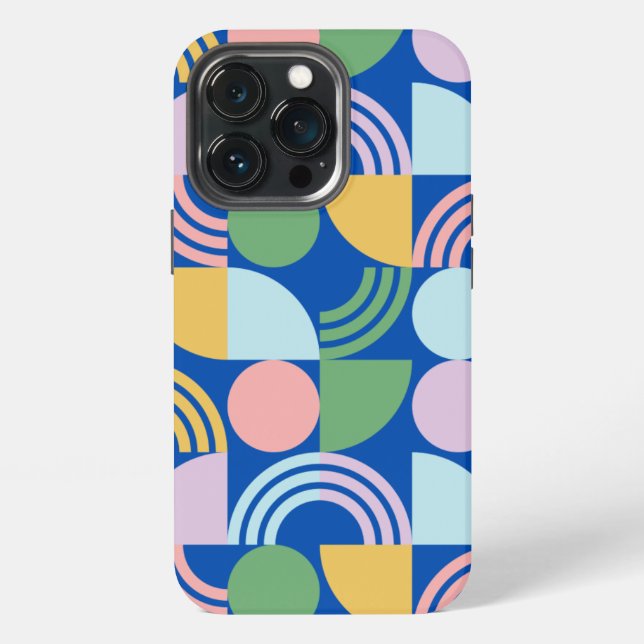 The Retro Pattern | Iphone 13 pro case (Back)