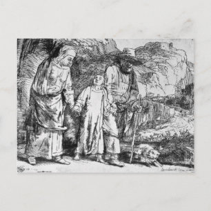 The Return from Egypt, or Jesus Christ Postcard
