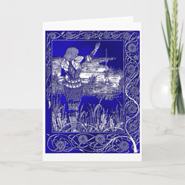 The Return of Excalibur Greeting Card (Front)