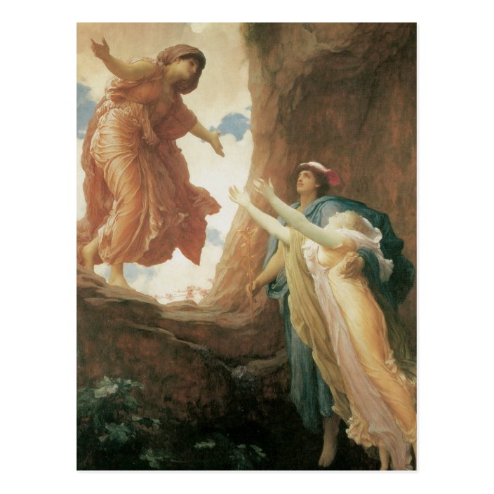 The Return Of Persephone By Frederic Leighton Postcard Zazzle Com